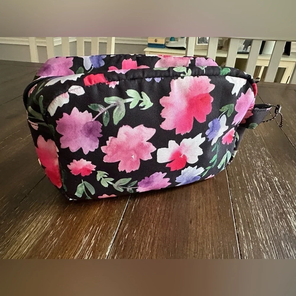 Avalanche floral cosmetics bag